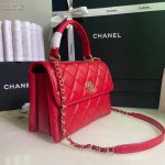 Chanel-Women-Flap-Bag-Top-Handle-Smooth-Calfskin-Gold-Tone-Metal-Red-1.jpg