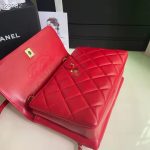 Chanel-Women-Flap-Bag-Top-Handle-Smooth-Calfskin-Gold-Tone-Metal-Red-1.jpg
