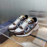 Dior-Unisex-Shoes-CD-B30-Sneaker-Gray-Mesh-Brown-Orange-Beige-Technical-Fabric-6.jpg