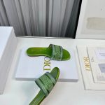 Dior-Women-CD-Dway-Slide-Green-Cotton-Embroidered-Metallic-Thread-Strass-1.jpg