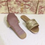 Dior-Women-CD-Shoes-Dway-Slide-Gold-Tone-Cotton-Embroidered-Metallic-Thread-Strass-3.jpg