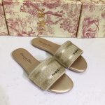 Dior-Women-CD-Shoes-Dway-Slide-Gold-Tone-Cotton-Embroidered-Metallic-Thread-Strass-3.jpg
