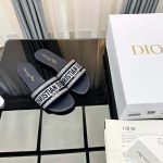 Dior-Women-Dway-Slide-Black-Cotton-Embroidery-with-Metallic-Thread-and-Silver-Tone-Strass-1.jpg