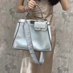 Fendi-Women-Peekaboo-Iconic-Medium-Silver-Mirror-Effect-Leather-Bag-1.jpg