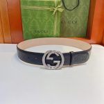 Gucci-GG-Unisex-Signature-Leather-Belt-Black-Interlocking-G-Buckle-3.8-CM-Width-6.jpg