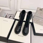Gucci-GG-Womens-Boot-with-Interlocking-G-Black-Chevron-Matelasse-Leather-1.jpg