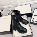 Gucci-GG-Womens-Boot-with-Interlocking-G-Black-Chevron-Matelasse-Leather-1.jpg