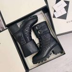 Gucci-GG-Womens-Boot-with-Interlocking-G-Black-Chevron-Matelasse-Leather-1.jpg