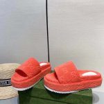 Gucci-Unisex-GG-Platform-Sandals-Orange-GG-Cotton-Sponge-Rubber-Sole-3-Cm-heel-12.jpg