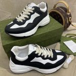 Gucci-Unisex-GG-Rhyton-Sneaker-Black-White-Leather-Rubber-Sole-5-Cm-Low-Heel-11.jpg