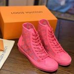 Louis-Vuitton-LV-Unisex-Tattoo-Sneaker-Boot-in-Damier-Tartan-Canvas-with-Monogram-Embroidery-Pink-1.jpg